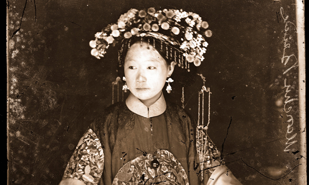 Detail from A Manchu Bride by John Thomson. Photograph © The Wellcome Library, London