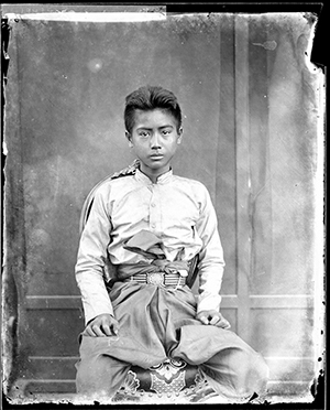 Thomson's shot of a Young Siamese Boy in Bangkok, 1865. Photograph © The Wellcome Library, London