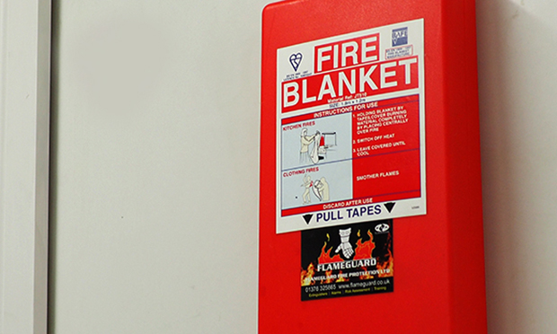 fire blanket