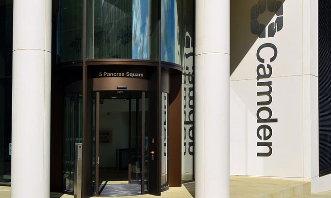 Camden Council administrative offices in King's Cross.